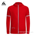 Sportgym fitness lopende ritsjack reflecterende hoodies